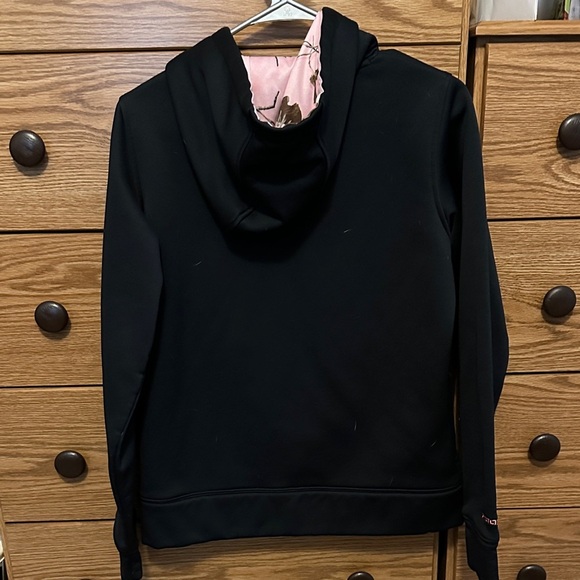 Under Armour Black Hoodie with Pink Accents - Picture 4 of 5